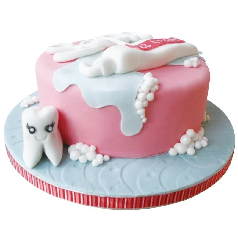 6-Hole Tooth Shaped Silicone Mold – Fondant, Chocolate & Resin Silicone Baking Mold Babs