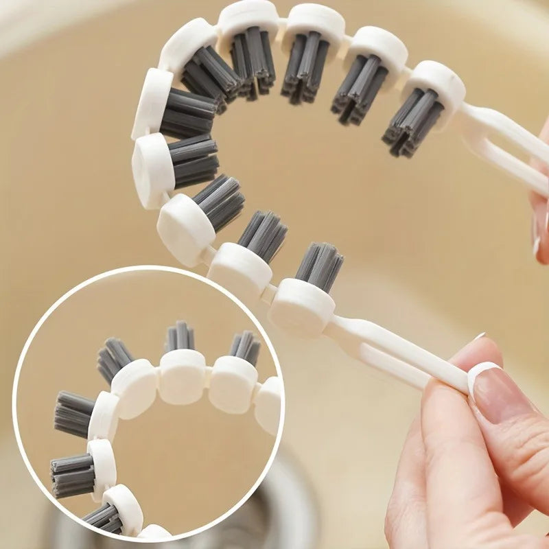 Bendable Crevice Cleaning Brush – Flexible Soft Bristle Sink Brush Crevice Cleaning Brush Babs Default Title
