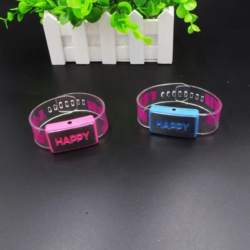 LED Light Up Glow Bracelet Watch – Party, Halloween & Cosplay LED Glow Bracelet Babs