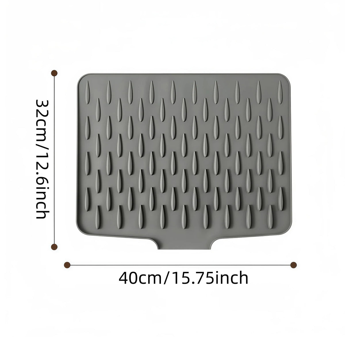 Silicone Drain Mat – Kitchen Drying & Heat Insulation Mat Silicone Drain Mat Babs