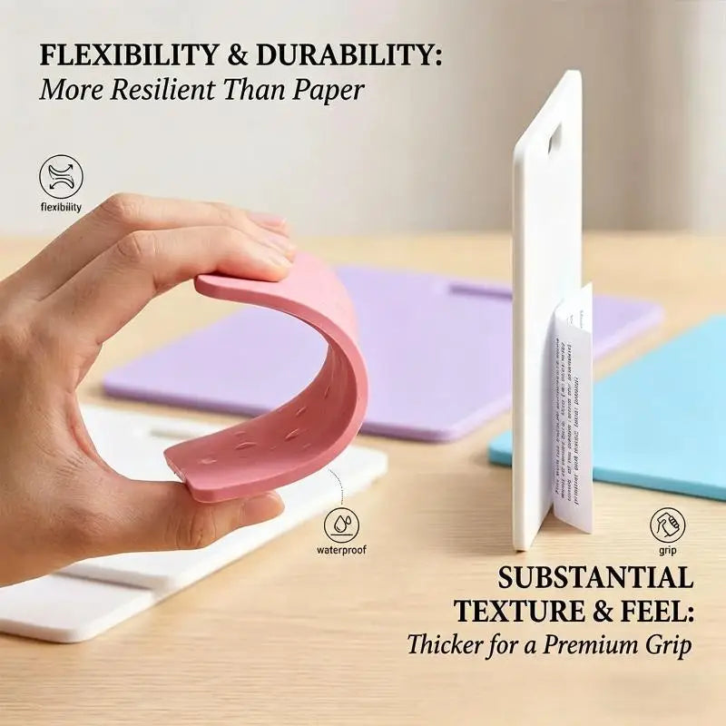 Erasable Badge Notepad – Reusable Wipe-Clean Memo Pad 1–4 Pcs Erasable Memo Notepad Babs