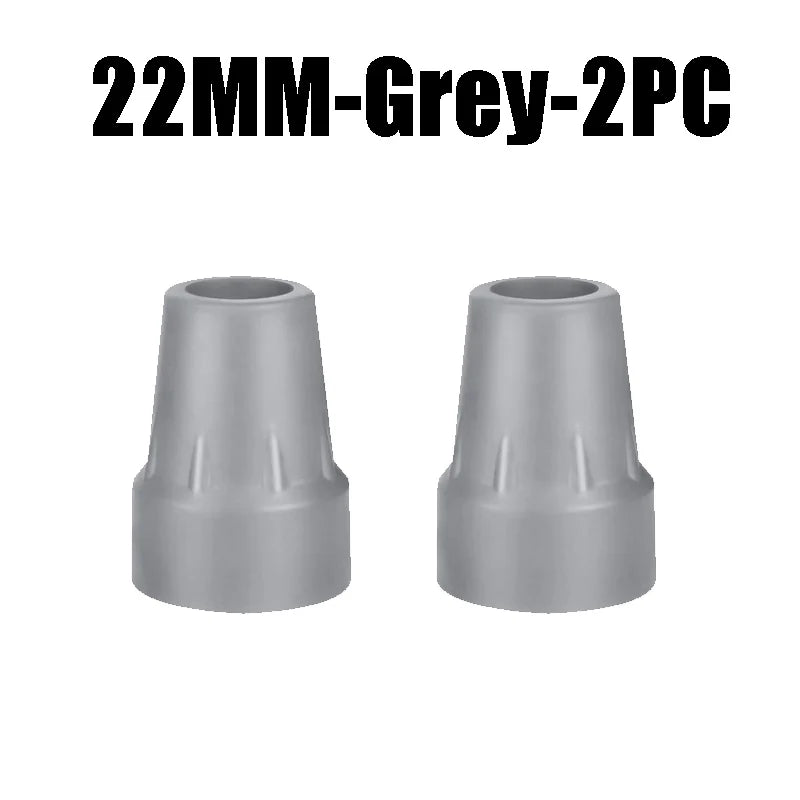 Rubber Cane Tips Anti-Slip Caps for Walking Sticks & Crutches Cane Tip Caps Babs 22MM-Gray-2PCS