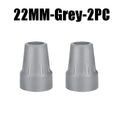 Rubber Cane Tips Anti-Slip Caps for Walking Sticks & Crutches Cane Tip Caps Babs 22MM-Gray-2PCS