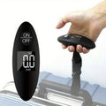 40kg LCD Digital Portable Luggage & Hanging Scale Digital Luggage Scale Babs Black