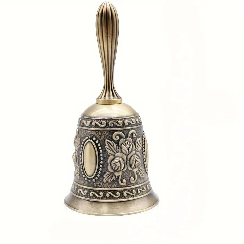 Brass Hand Bell – Wedding & Eid Celebration Call Bell Decorative Hand Bell Babs