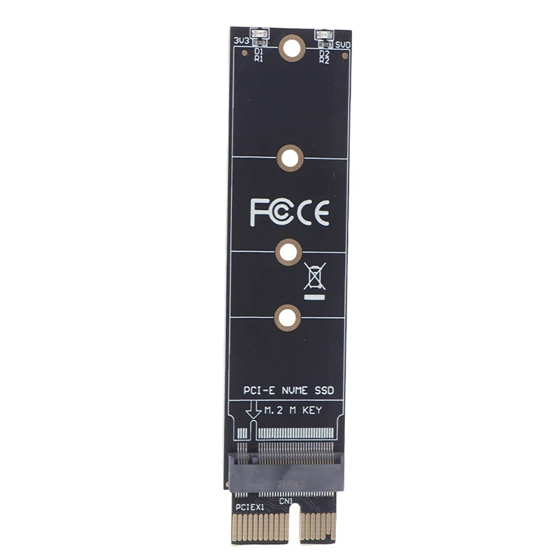 PCIe X1 to M.2 NVMe SSD Adapter – M Key Riser Card SSD Adapter Card Babs