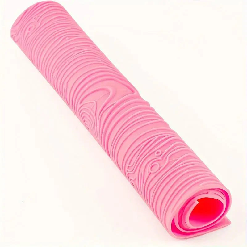 Silicone Wood Grain Fondant Impression Mat | Cake Lace Mold Cake Decorating Mold Babs 1pc