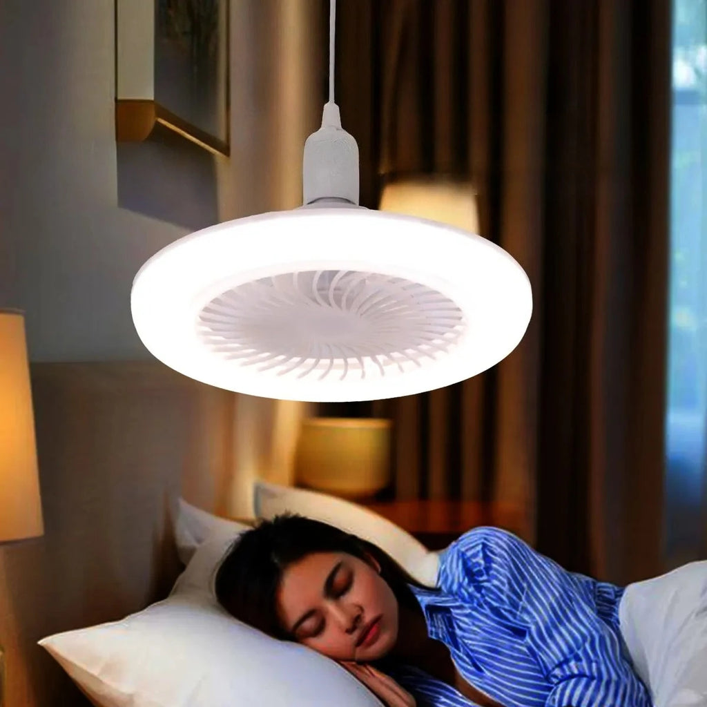 LED Aromatherapy Ceiling Fan with Color Light Strip & Remote LED Ceiling Fan Babs