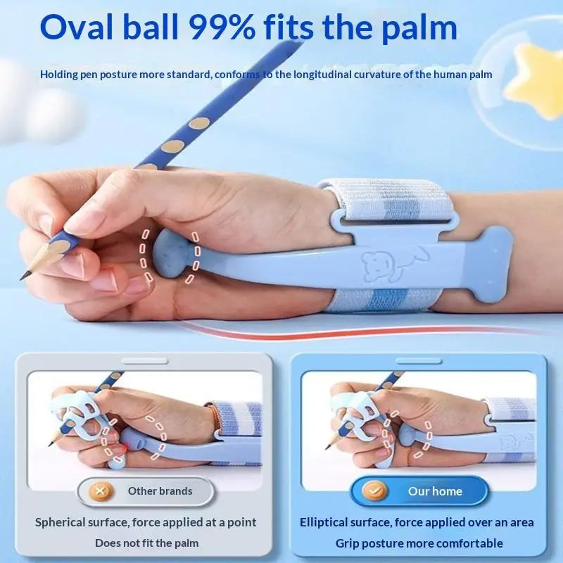 Kids Pencil Grip Posture Corrector – Ergonomic Writing Aid Pencil Grip Corrector Babs