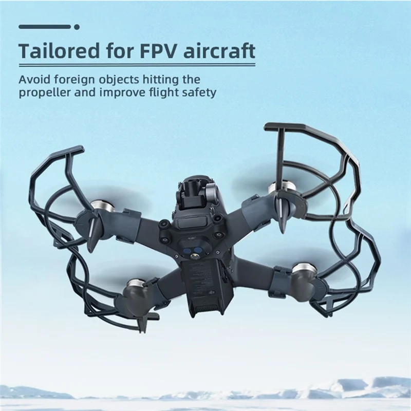 DJI FPV Combo Propeller Guard Ring – PC+ABS Blade Protector Drone Propeller Guard Babs NONE