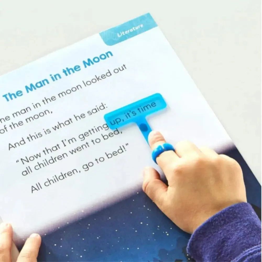 Guided Reading Finger Highlighter Bar – Focus Tool for Students Reading Focus Tool Babs