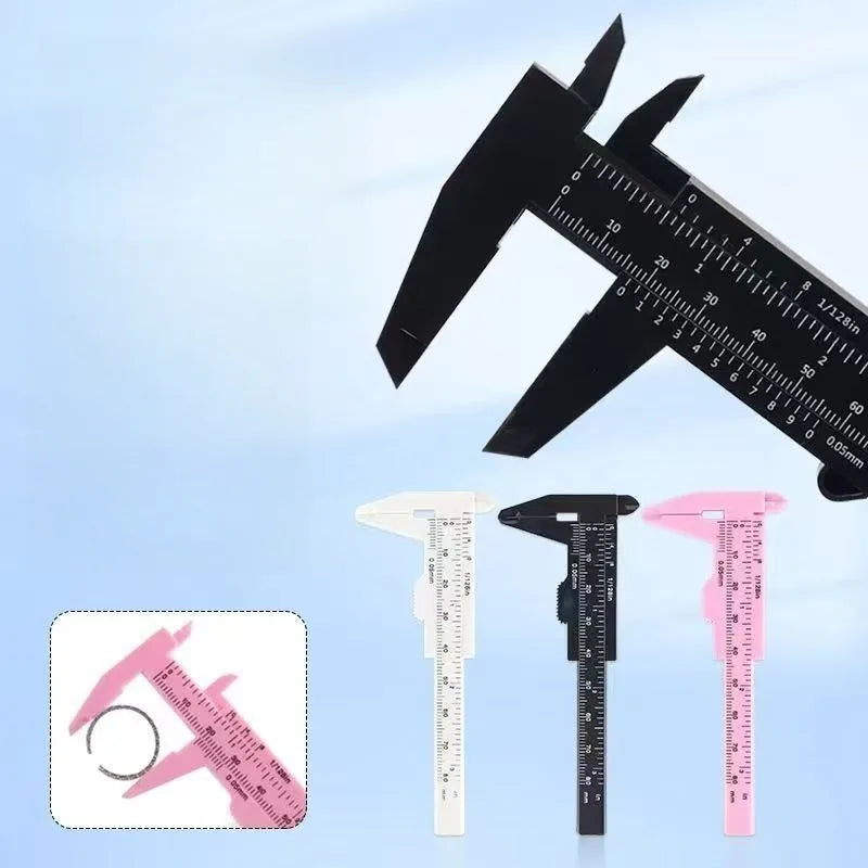 Mini Vernier Caliper – Dual Scale Portable Measuring Tool Vernier Caliper Babs