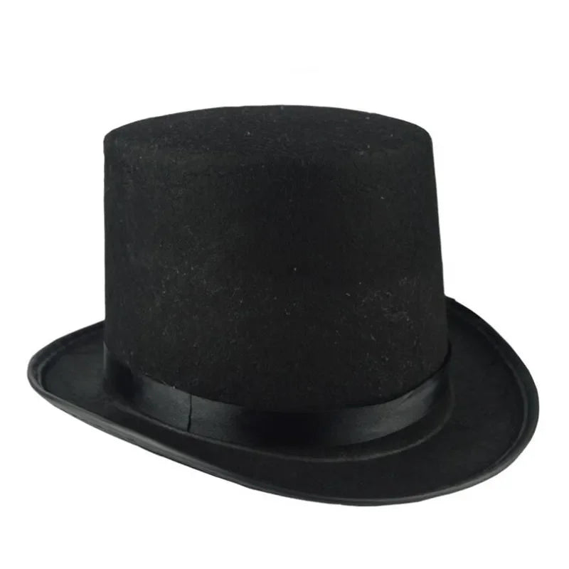 Black Magician Top Hat for Kids & Adults – Party & Cosplay Costume Party Hat Babs