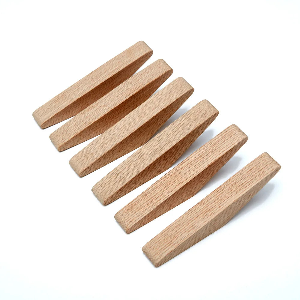 Natural Wood Wall Hook – Coat, Key & Hat Rack (1–4 Pcs) Wall Mounted Hook Babs