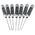 7-Piece HSS Hex Screwdriver Set 0.9–3.0mm for RC Models Hex Screwdriver Set Babs Default Title