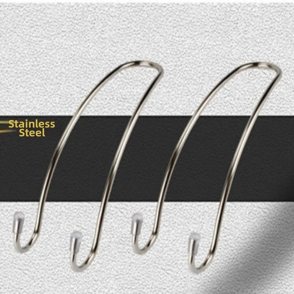 10-Pack Stainless Steel Car Headrest Hooks – Bag Holder Car Seat Hook Babs