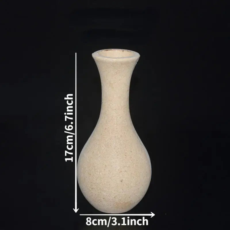 DIY Wooden Vase Kit – Mosaic Glass Hand Paste Craft Set DIY Craft Kit Babs