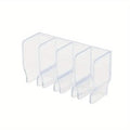 Wall Mounted Bathroom Storage Rack & Drain Holder – 2 Pack Bathroom Storage Rack Babs Transparent-2Pcs