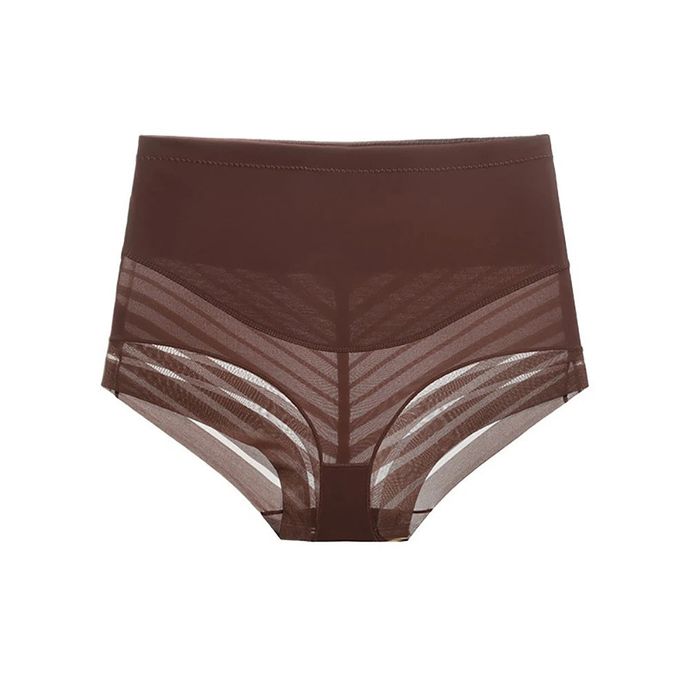 Women's High Waist Tummy Control Boyshort Shapewear Panties Shapewear Boyshorts Babs Coffee S 1pc