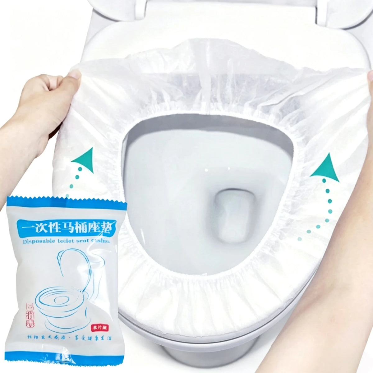 Disposable Toilet Seat Covers – Waterproof, Travel-Ready Multi-Pack Disposable Seat Cover Babs