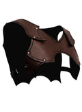 Medieval Renaissance Leather Armor Breastplate Cosplay Costume Cosplay Armor Costume Babs dark brown One Size