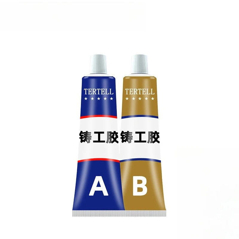 2-Pack Metal Casting Repair AB Adhesive – Weld-Grade Glue Metal Repair Adhesive Babs