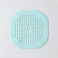 Silicone Drain Hair Catcher Strainer for Sink & Shower Drain Strainer Babs 5-Green 14x14CM