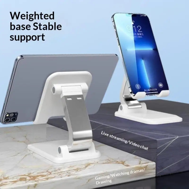 Foldable Adjustable Desktop Phone Stand – Universal Fit Phone Stand Babs