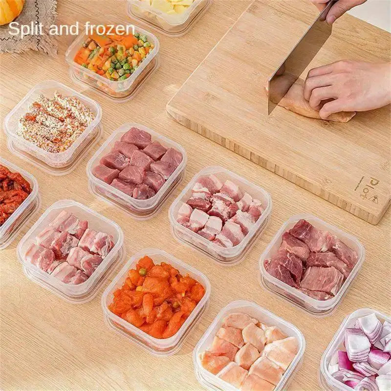 5-Piece Clear Fridge Storage Boxes – Fruit & Veggie Organizer Fridge Storage Containers Babs