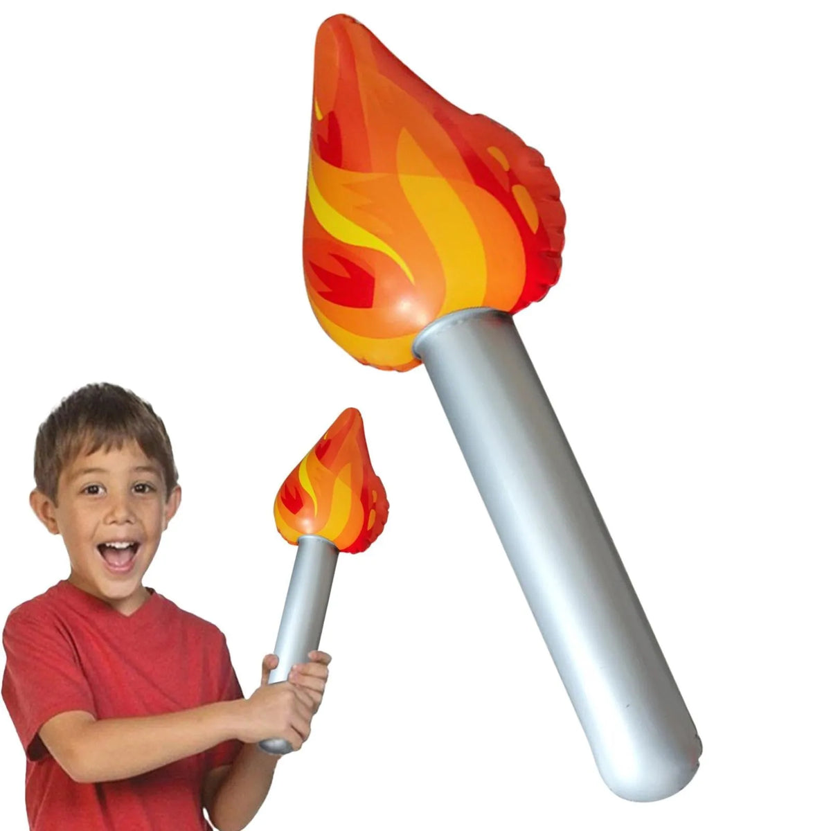 Inflatable Torch Props – Medieval Party & Sports Events (1–10 Pcs) Inflatable Party Prop Babs