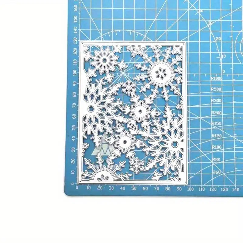 Carbon Steel Snowflake Flower Die Cut Template – Scrapbooking Scrapbooking Die Template Babs
