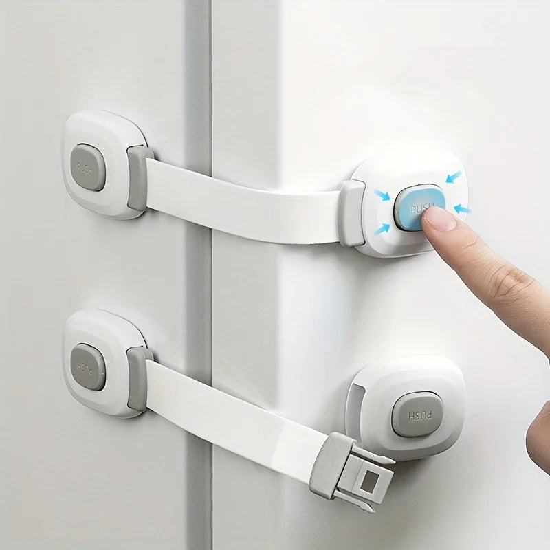 Child Safety Locks for Cabinet, Drawer & Refrigerator | Anti-Pinch Child Safety Lock Babs