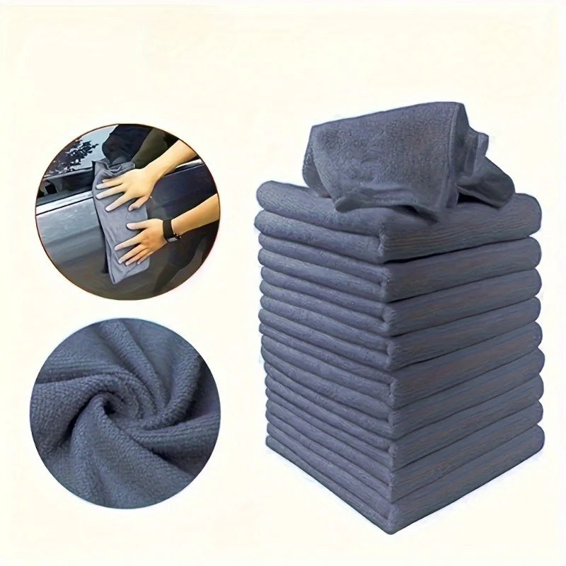 5-Pack Microfiber Car Cleaning Towels – Auto, Glass & Home Microfiber Cleaning Towels Babs