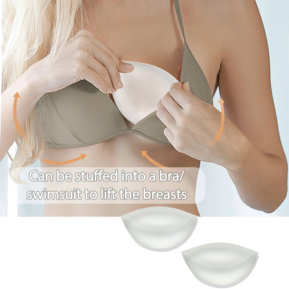 Silicone Bra Inserts – Reusable Gel Push-Up Pads for Swimwear Bra Inserts & Pads Babs