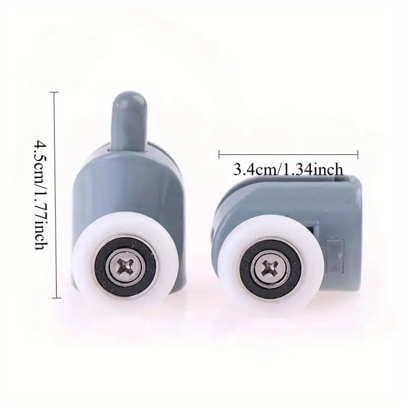 4-Pack Shower Sliding Door Roller Wheels – Bearing Runner Set Sliding Door Rollers Babs
