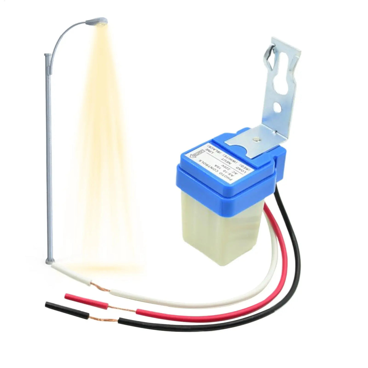 220V Photocell Sensor Switch – Auto On/Off Street Light Control Photocell Sensor Switch Babs