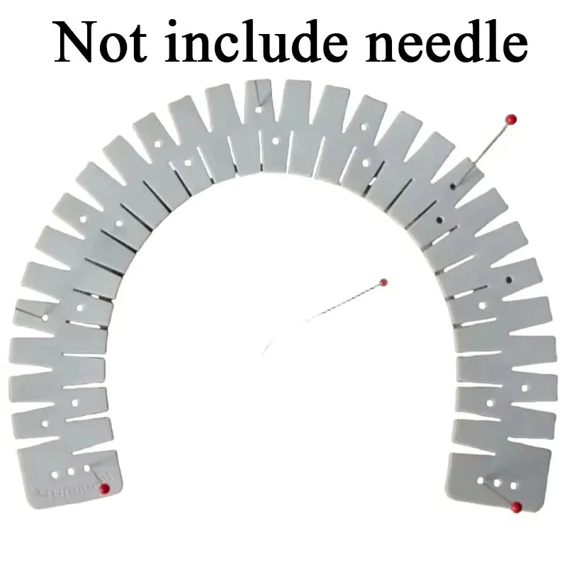 2Pcs Flexible Silicone Hemming Rulers – Heat Resistant Sewing Tool Sewing Hemming Tool Babs