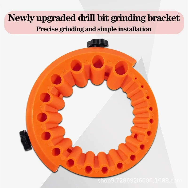 Drill Bit Sharpener for Angle Grinder – 2–13mm, 20 Holes Drill Bit Sharpener Babs