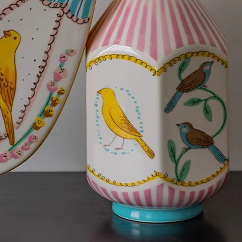 Nordic Ceramic Vase – Minimalist Retro Décor for Living Room Decorative Ceramic Vase Babs