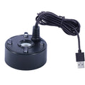 USB Mist Maker Fogger with LED Lights – Fish Tank & Pond Décor Ultrasonic Mist Maker Babs Black