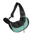 Mesh Pet Carrier Sling Bag – Crossbody Backpack for Cats & Dogs Pet Carrier Bag Babs lake blue S