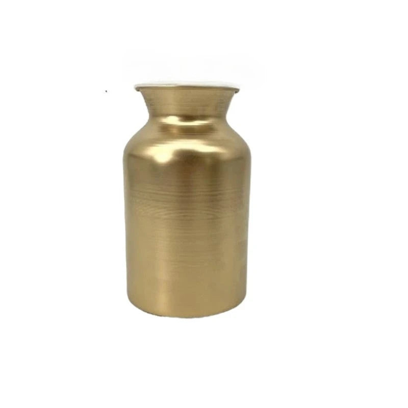 Modern Gold Iron Metal Vase – Minimalist Desktop Decor Decorative Metal Vase Babs