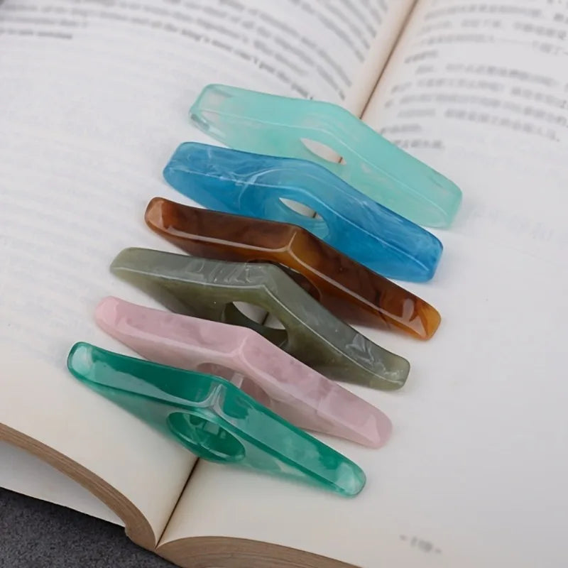 Thumb Book Page Holder – Resin Bookmark & Reading Aid Resin Bookmark Babs