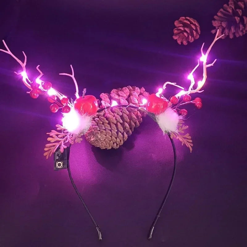 LED Glow Butterfly Flower Headband for Parties & Festivals LED Party Headband Babs 2