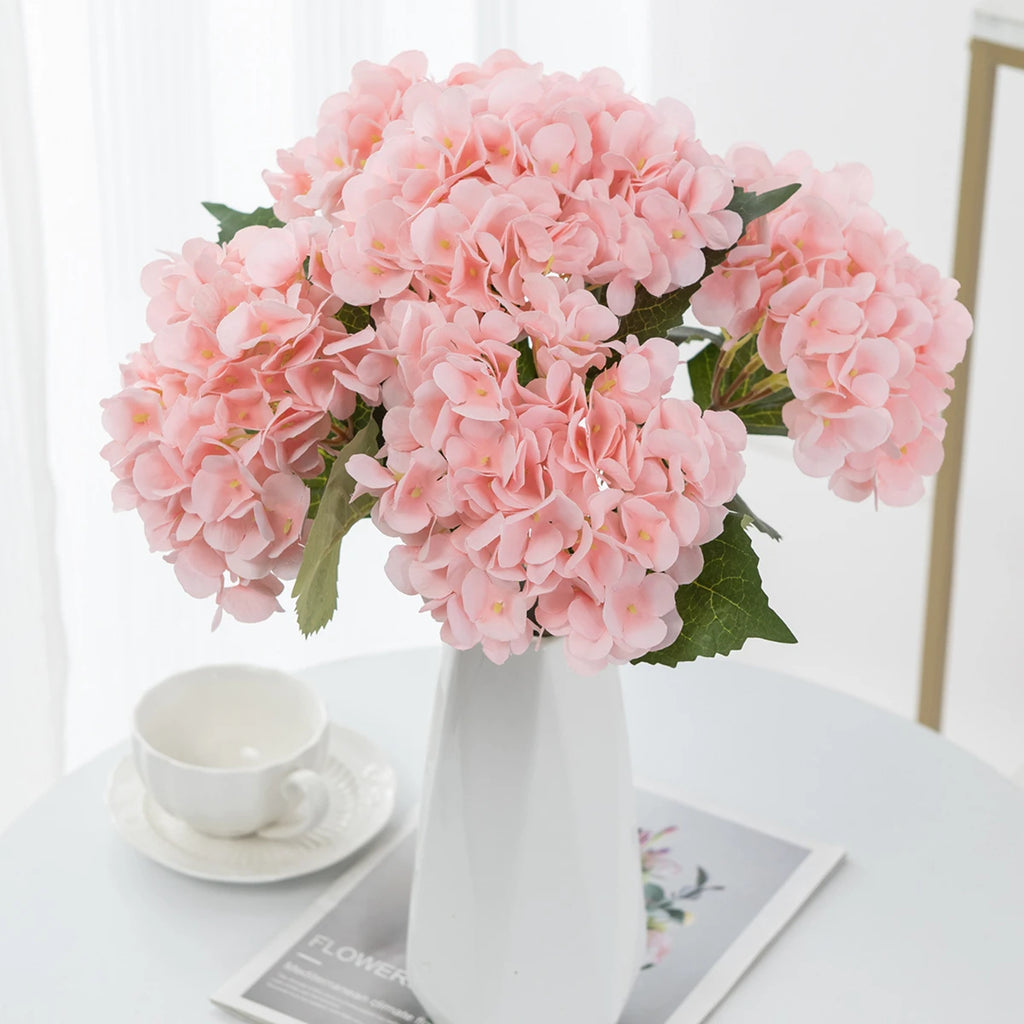 Artificial Silk Hydrangea Bouquet – Wedding & Home Décor Artificial Flower Bouquet Babs