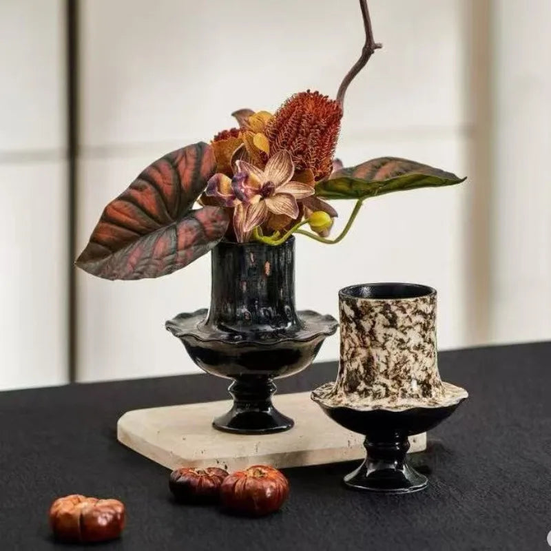 Retro Resin Decorative Vase | Modern Home Tabletop Ornament Decorative Vase Babs
