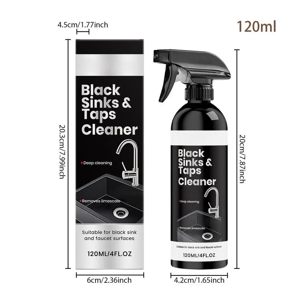 Hard Water Stain Remover Spray 120ml – Metal Gloss Restorer Surface Stain Remover Babs 1pcs