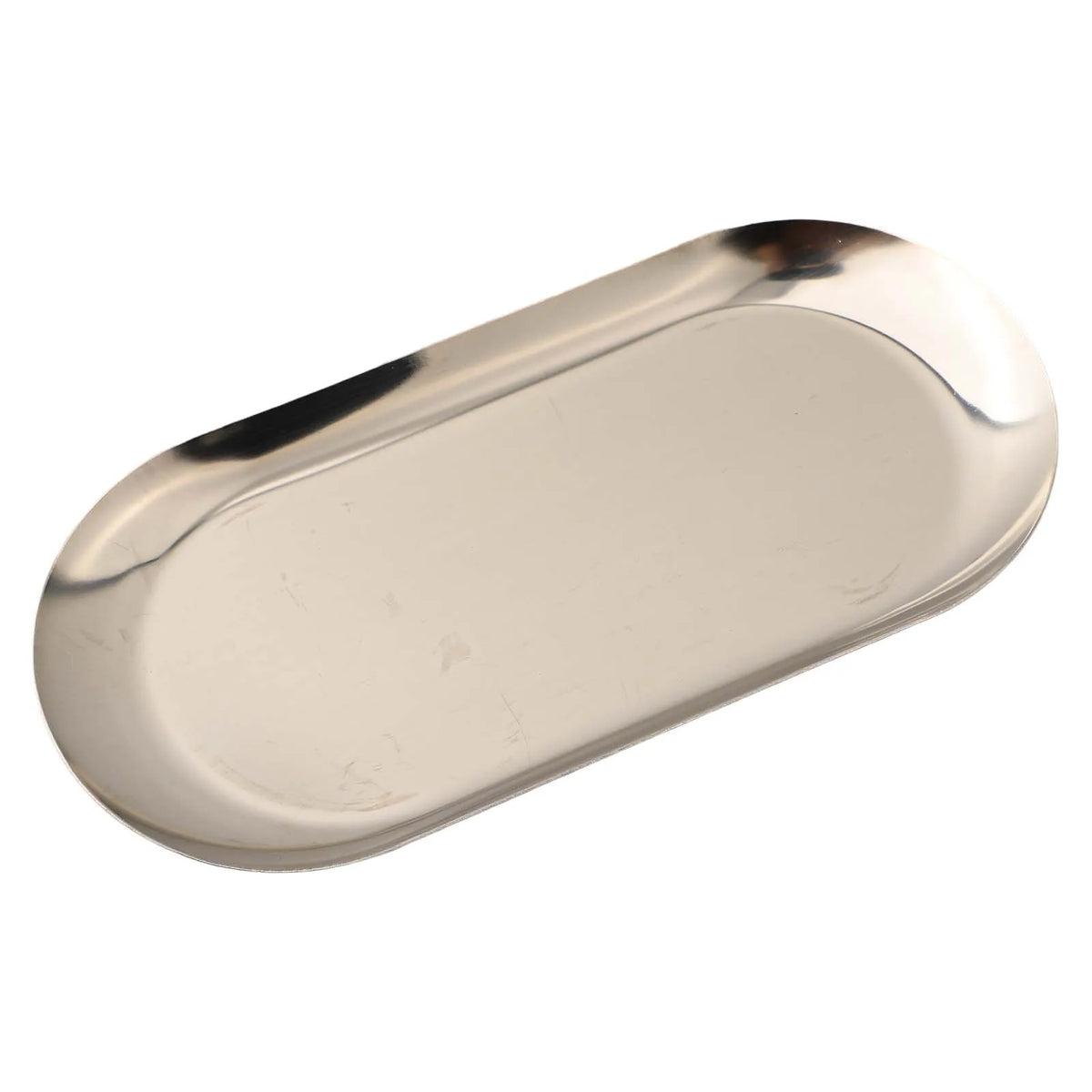Stainless Steel Oval Tray – Jewelry, Cosmetics & Home Organizer Oval Serving Tray Babs