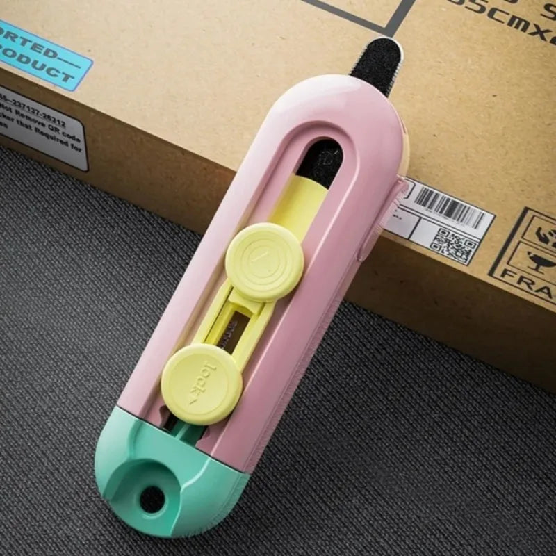 Magnetic Letter Opener & Box Cutter – Mini Stainless Steel Letter Opener Babs