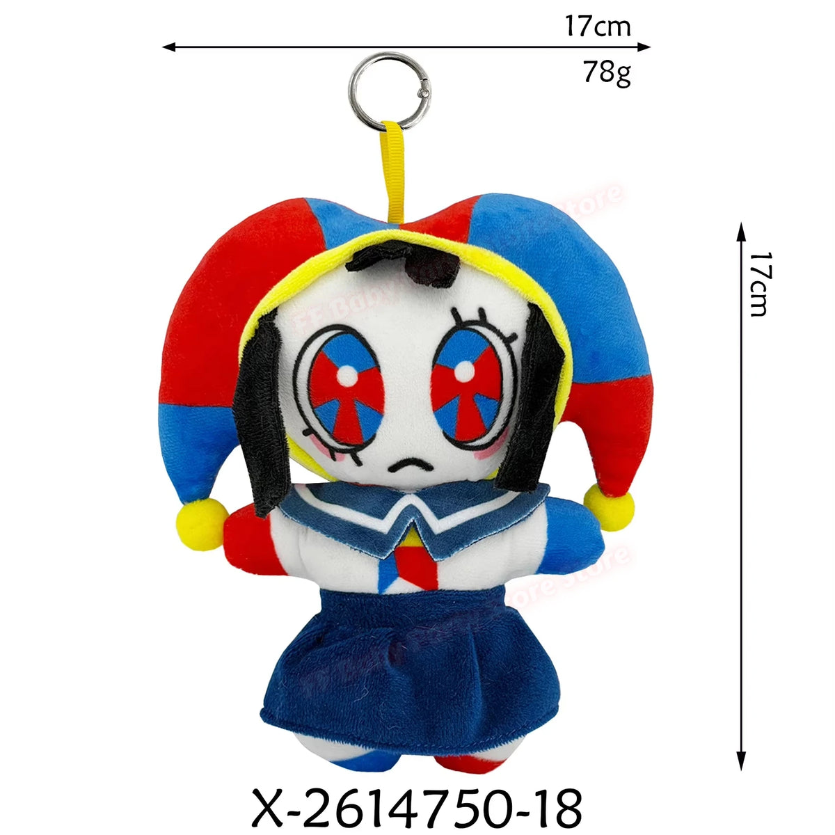 Jax Circus Rabbit Clown Plush Doll | Kawaii Stuffed Toy Gift Plush Stuffed Doll Babs 22
